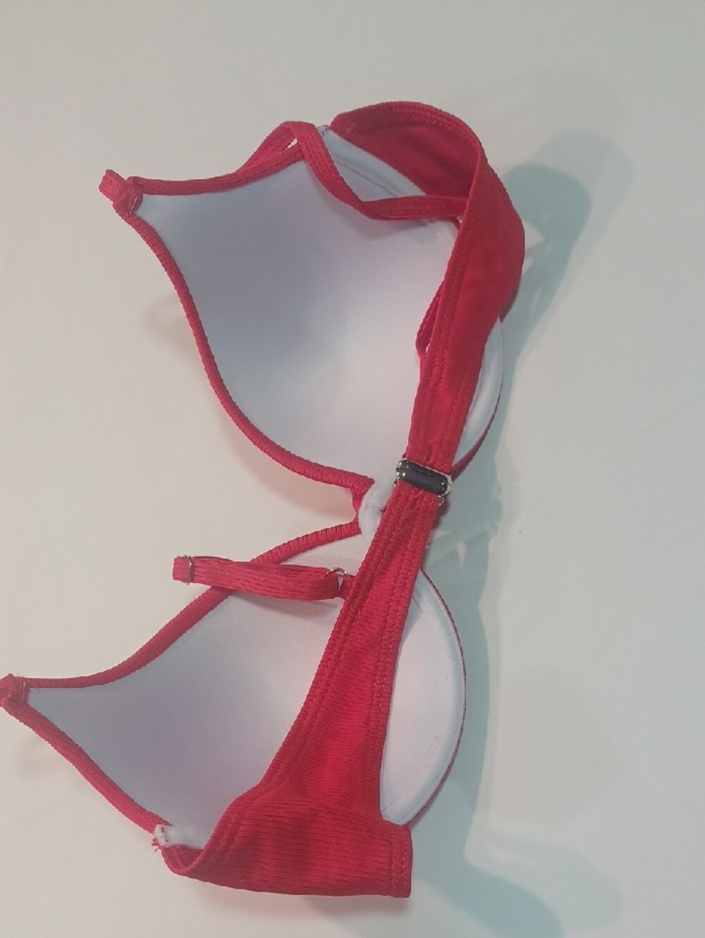 Women’s Red Bikini Top - Picture 2 of 5
